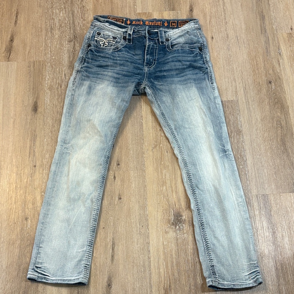 Men’s Rock Revival Jeans Klarson Straight